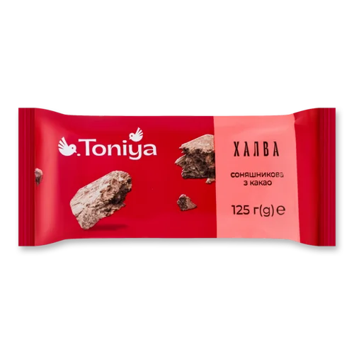 Халва Соняшникова З Какао Вищого Ґатунку, м/у 125г