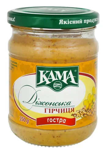 Гірчиця гостра Діжонська Кама с/б 250г