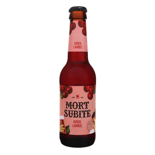 Пиво спеціальне 0.25л 4% пастеризоване Kriek Lambic Mort Subite