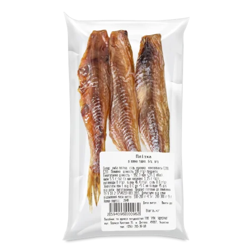 В'ялена Плітка Адмірал, б/ш, 1.0 кг