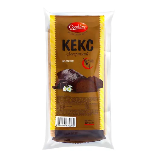 Кекс без глютену Десертний Good Line м/у 230г