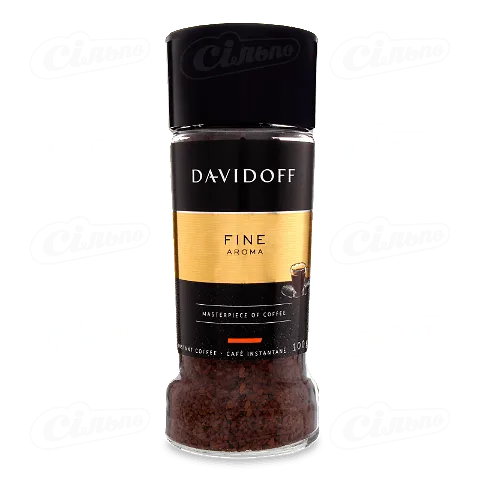 Кава Давідофф Файн Арома натуральна розчинна сублімована 100г