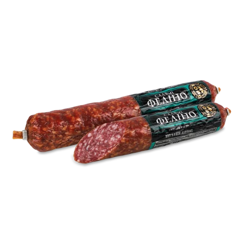 Ковбаса Салямі Феліно Зоря Дніпра Сиров'ялене, кг