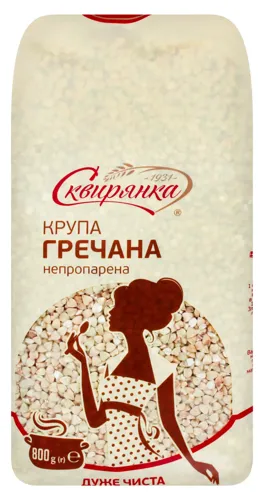 Крупа гречана непропарена Сквирянка м/у 800г
