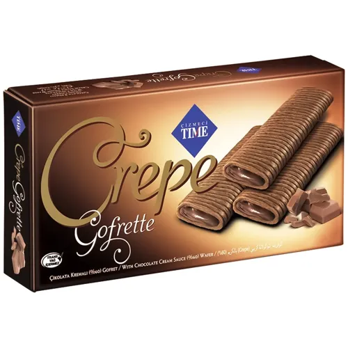 Вафлі Cizmeci Time Crepe з шоколадним кремом 65г