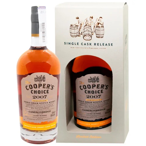 Віскі Cooper's Choice Cameronbridge 2007 Amontillado Finish 56% 0,7л