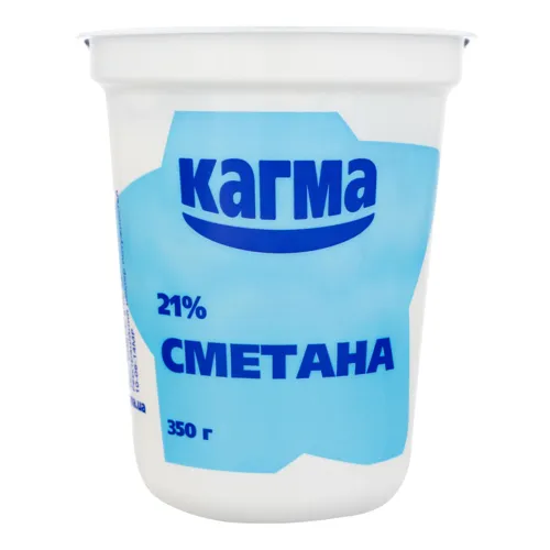 Сметана 21% Кагма 350г