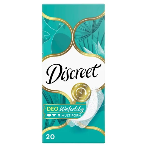 Прокладки щоденні Discret Deo Waterlilly Multiform 20шт