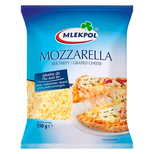 Сир Mlekpol Моцарелла тертий 150г