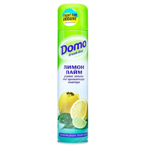 Освіжувач повітря аерозольний Domo Лимон-лайм 300мл