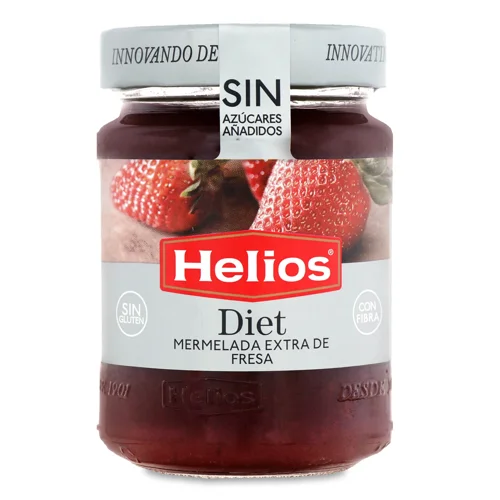 Джем Helios з полуниці без цукру 280г