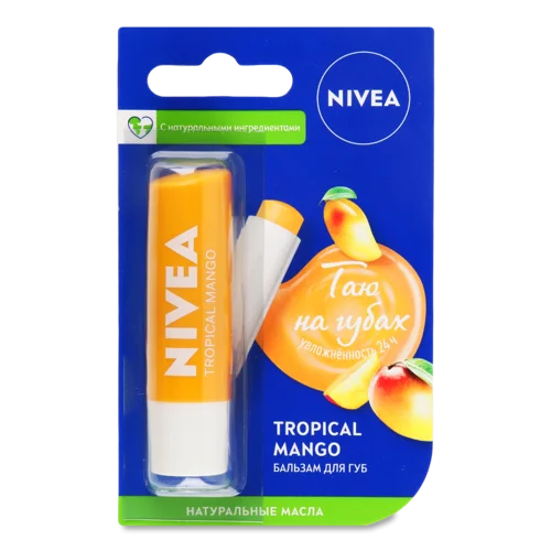 Бальзам для губ Натуральний Tropical Mango Nivea 4.8г