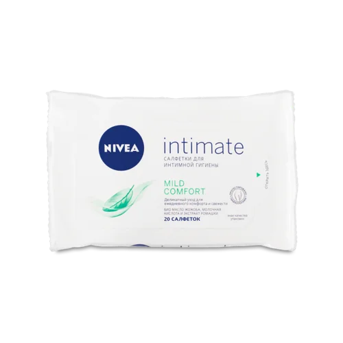 Серветки Для Інтимної Гігієни Natural Nivea, 20шт
