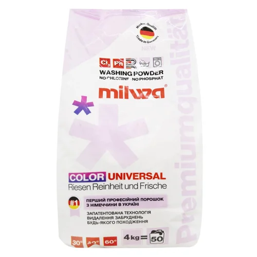 Пральний порошок Milwa Color Universal 4кг