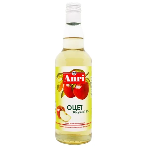 Оцет Anri яблучний 6% 0,5л
