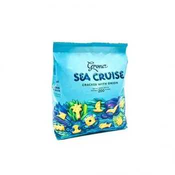 Печиво Grona Sea Cruise крекер з цибулею 160г