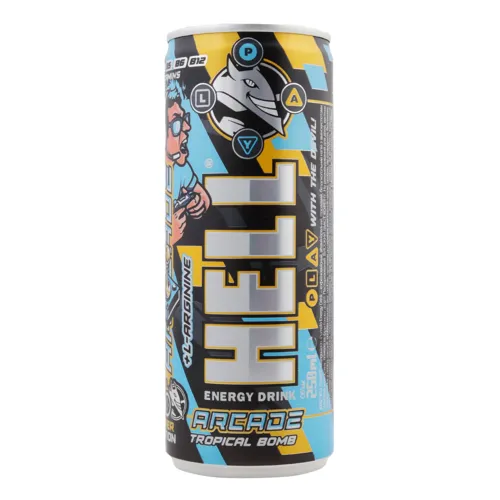 Напій енергетичний безалкогольний газований Arcade Hell з/б 250мл