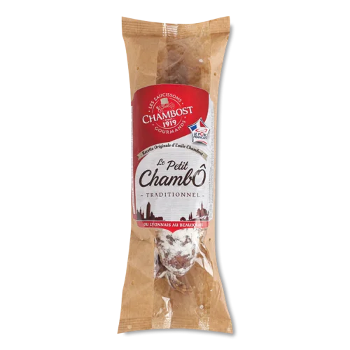 Ковбаса Салямі Традиційна Вищого Ґатунку Le Petit Chambo Chambost, с/в, 0.25кг