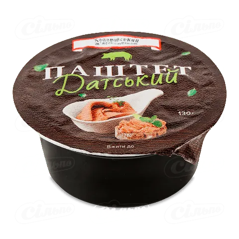 Паштет «Ходорівський МК» «Датський», 130г