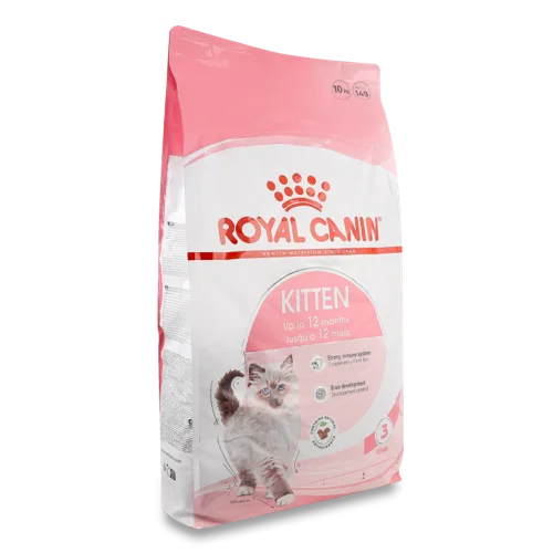Корм сухий повнораціонний для кошенят, Royal Canin, м/у 10 кг, в/к