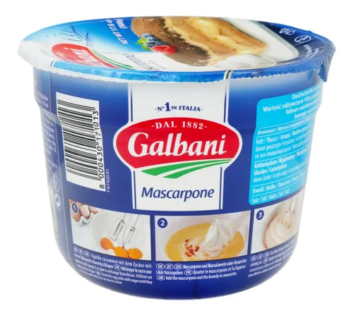Сир 80% маскарпоне Galbani Santa Lucia 500г