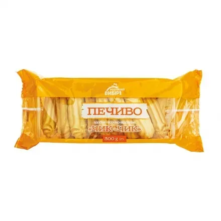 Печиво 300г Розумний вибір Чик-Чик здобне м/уп