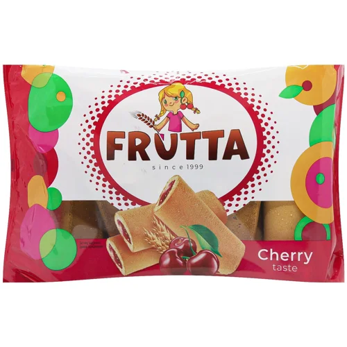 Печиво АВК Frutta зі смаком вишні 400г
