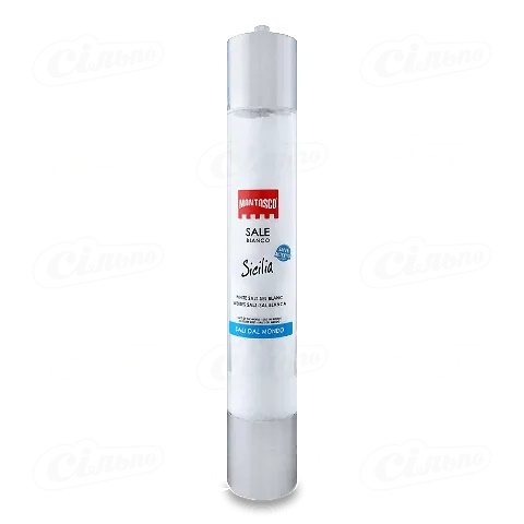 Сіль Montosco з Сицилії морська біла, млинок, 640г