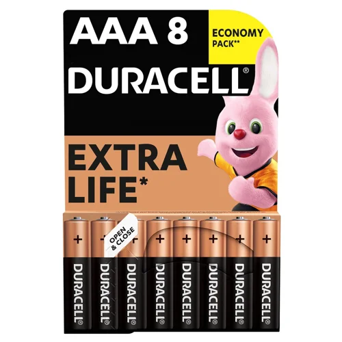 Батарейки Duracell ААА 8шт