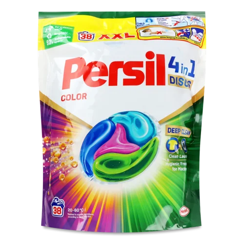 Миючий Засіб Для Прання Кольорових Речей Persil 4in1 Deep Clean, 38х25 г