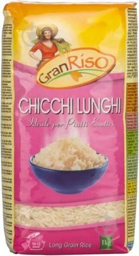 Рис Granriso Chicchi lunghi довгозернистий 1кг