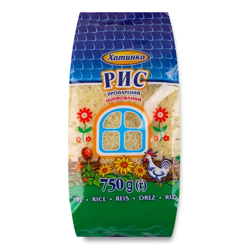 Рис Довгозернистий Пропарений, м/у 750г