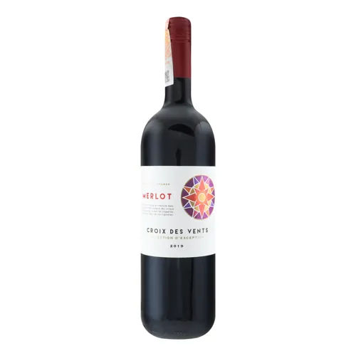 Вино Croix Des Vents Merlot IGP червоне сухе 0,75л