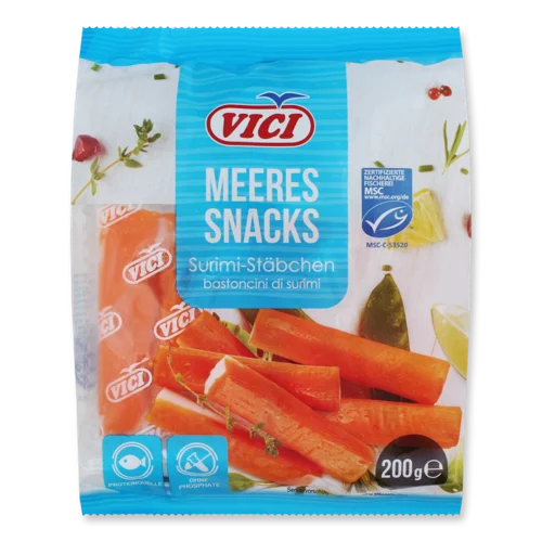 Крабові Палички В/ґ Meeres Snacks Vici, 200г