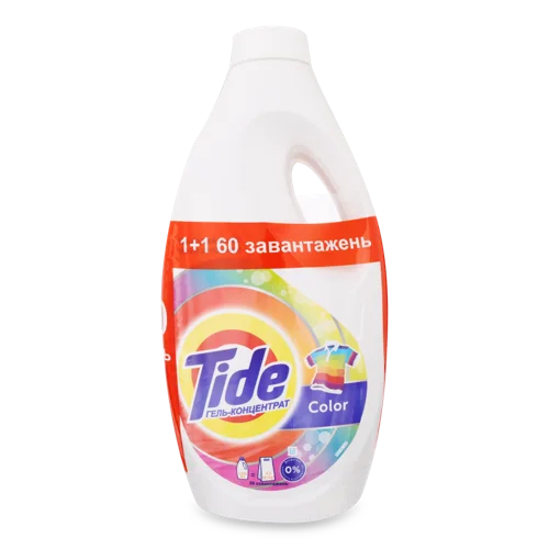 Гель-концентрат для прання Color Tide, 2х1.65л, в/к
