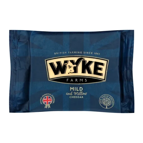 Сир Mild Mellow White Cheddar Wyke Farms 200г