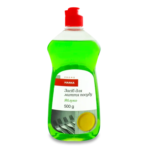 Засіб для миття посуду Яблуко Marka Promo, 500 г
