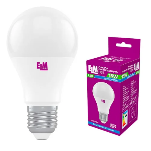 Лампа ELM Led B65 15W PA10S E27 6500K