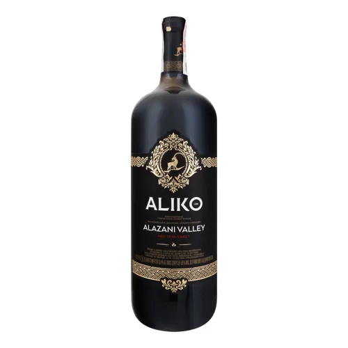 Вино 1.5л 9-13% червоне напівсолодке Alazani valley Aliko C&W пл