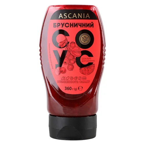 Соус Асканія брусничний 300мл