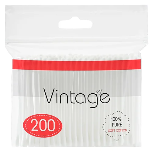 Палички ватні Vintage 200шт