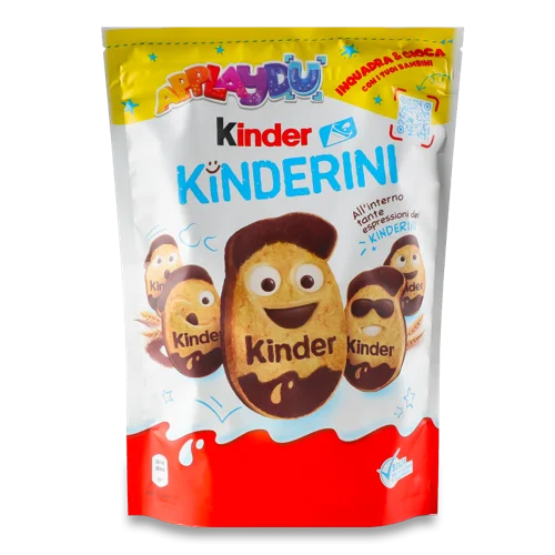 Печиво Пісочне З Молоком Та Какао Kinderini, Дитяче, 250 г