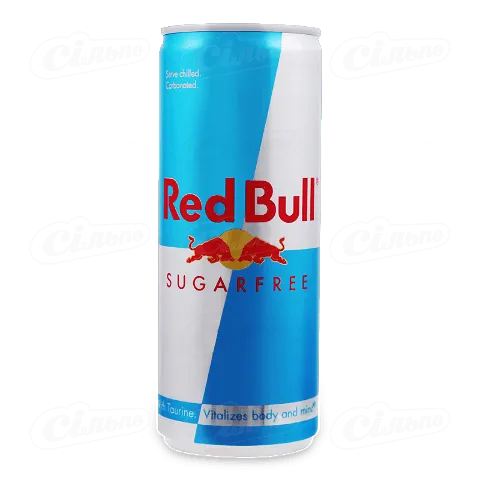 Енергетичний напій Red Bull без цукру 0,25л