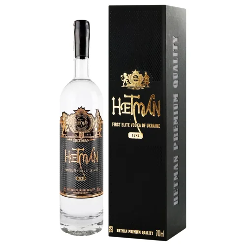 Горілка Hetman Premium Quality 40% 0,7л в коробці