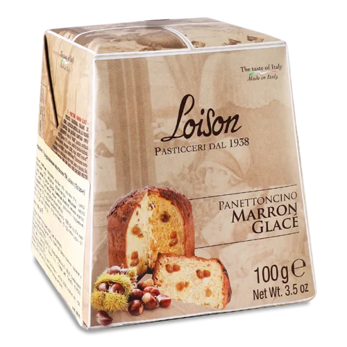 Кекс Loison Пандорино Вищого Ґатунку З Каштанами, 400г