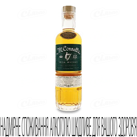 Віскі McConnell's Belfast Irish Whisky 5 років, 0,7л
