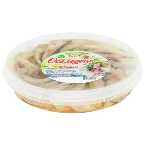 Оселедець Бріз-Т атлантичний філе шматочки пряного посолу 300г