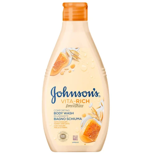 Гель для душу Johnson’s Vita-Rich з йогуртом, вівсом і медом 750мл