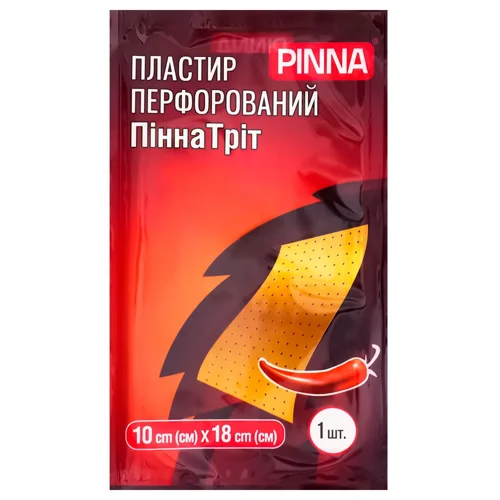 Пластир Pinna перцевий перфорований 10х18см
