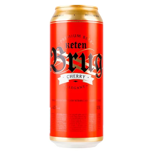 Пиво Keten Brug Cherry Elegant зі смаком вишні 4,5% 0,5л